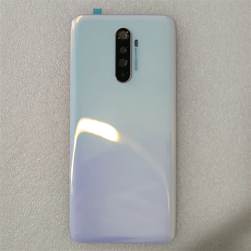 For OPPO Realme X2 Pro Battery Back Cover Glass Panel Rear Door Housing Case With Camera Lens +Adhesive Replace