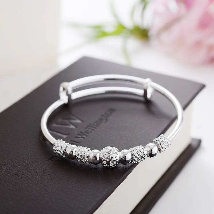 Bracelets de perles porte-bonheur en argent regardé 925 pour femmes, mode coréenne, bracelets de créateurs de luxe, cadeau de bijoux de mariage ChimParty, nouveau