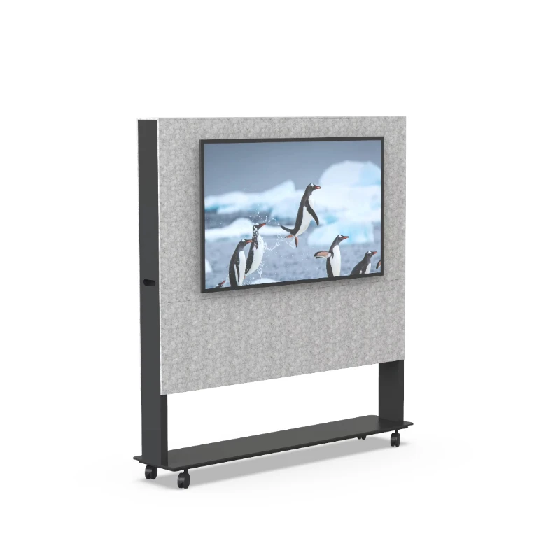 

Modern flexible sound-absorbing panel TV mounting bracket Mesh material Durable for office furniture Meeting room open plan