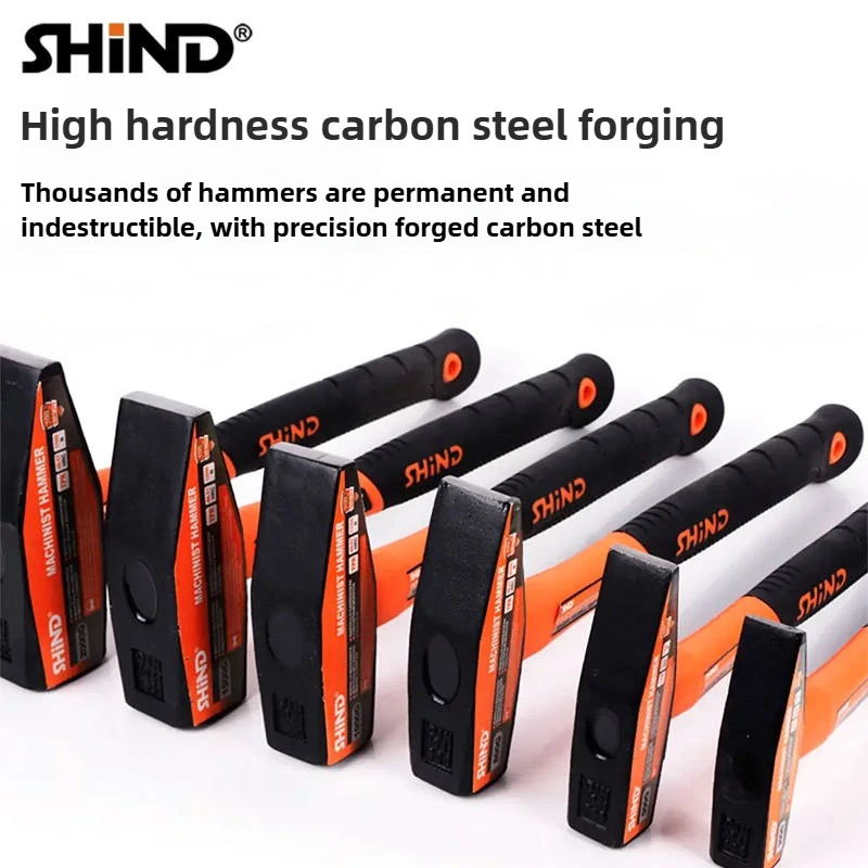

Hardware Tools Building Decoration Flat Head Hammer 300g Plastic Coated Duckbill Hammer 500g Head 1000g Fitter Hammer Hand Tools