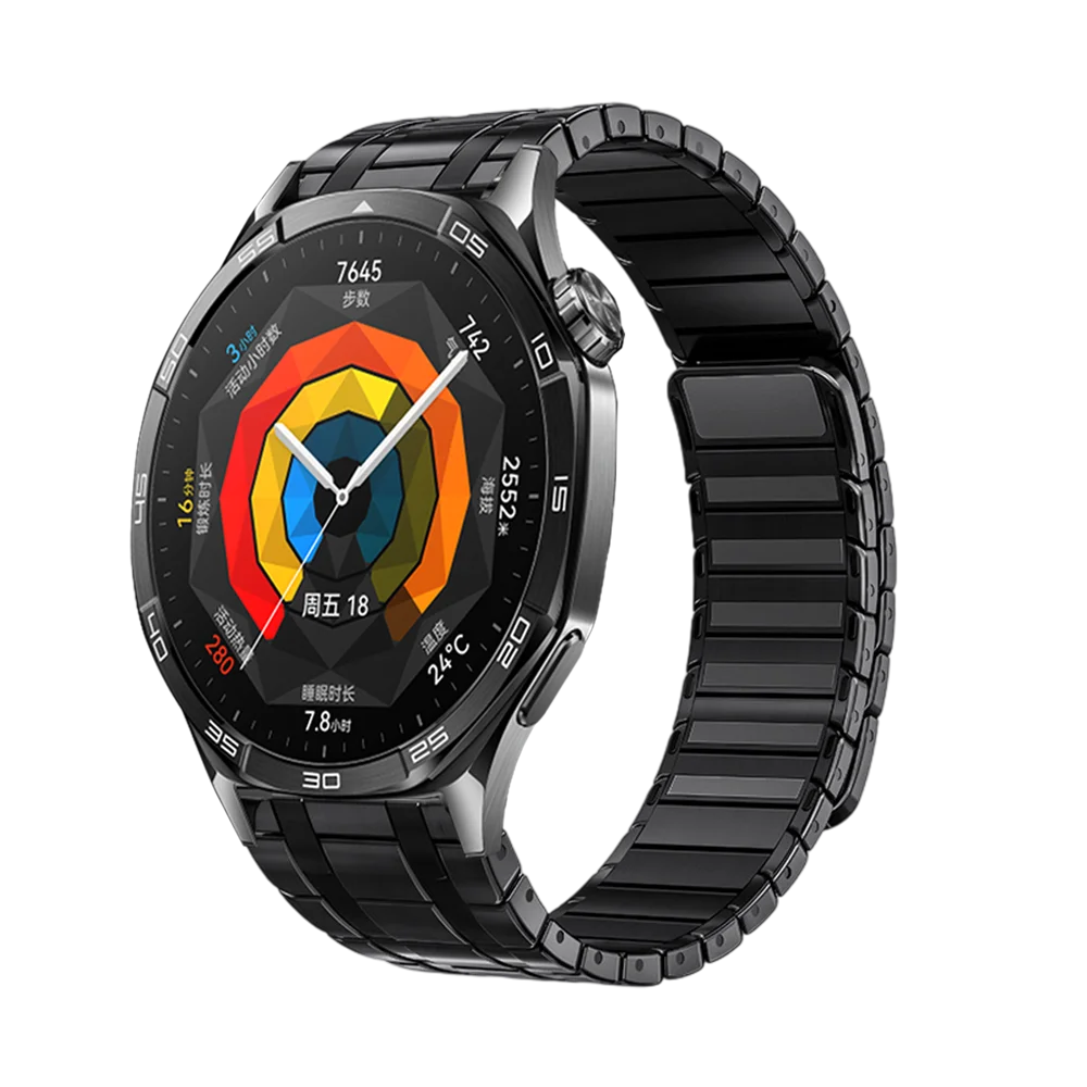 22mm Business Magnetic Band for Huawei GT6 Pro GT6 46mm Business Stainless Steel Wristband for Huawei Watch 5/GT5 Pro/GT6/5 46mm