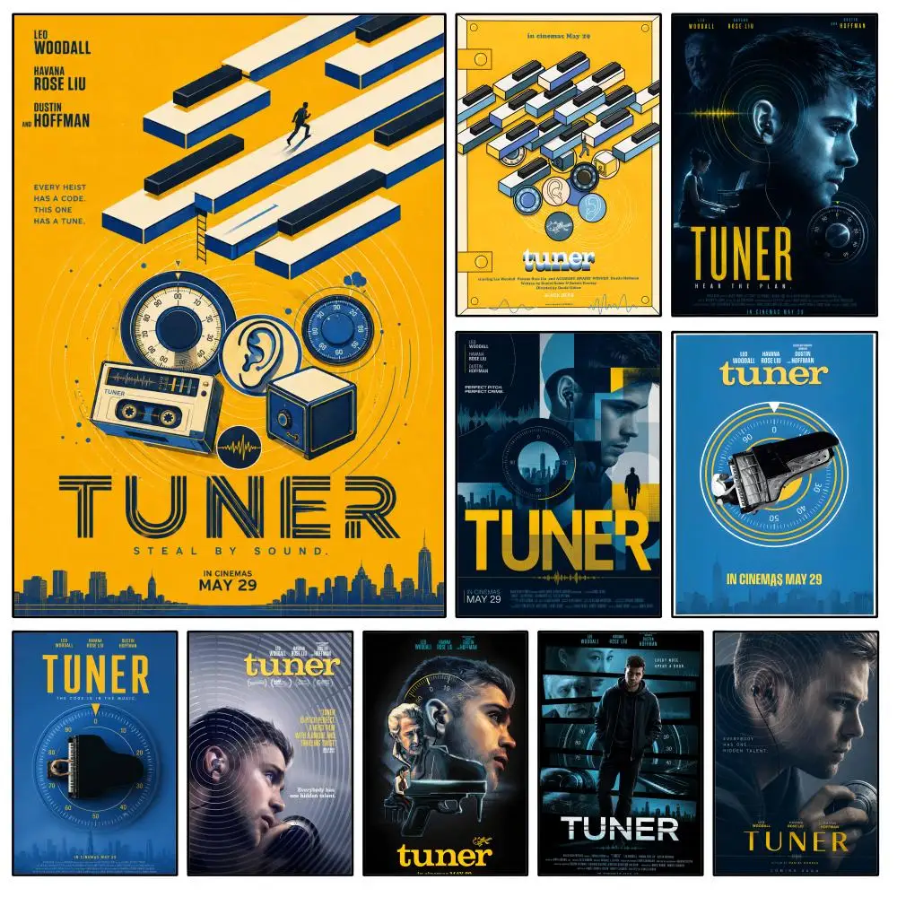 Film T-Tuner Piano Thriller Poster Waterproof HD Modern Peel And Stick Wall Decor Bedroom Living Room Dorm Office