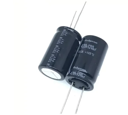 NEW RUBYCON 120UF 400V 16*30mm 120UF400V 400V120UF 18x30mm Aluminum Electrolytic Capacitor