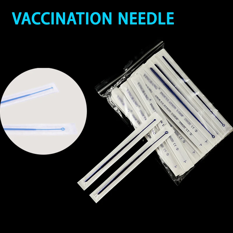 

Plastic inoculation needle 10ul sampling stick 1ul disposable inoculation loop inoculation stick individually packaged 100 piece