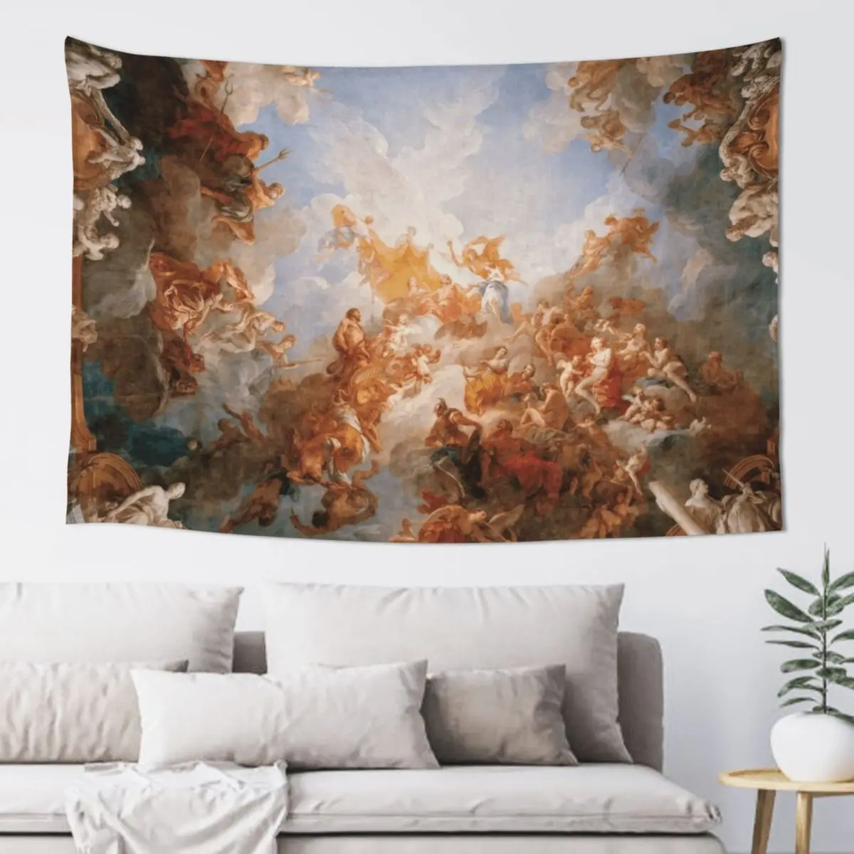 

Hercule Franois Lemoyne - L Apothéose Tapestry Decorations For Room On The Wall Wall Hangings Decoration Tapestry