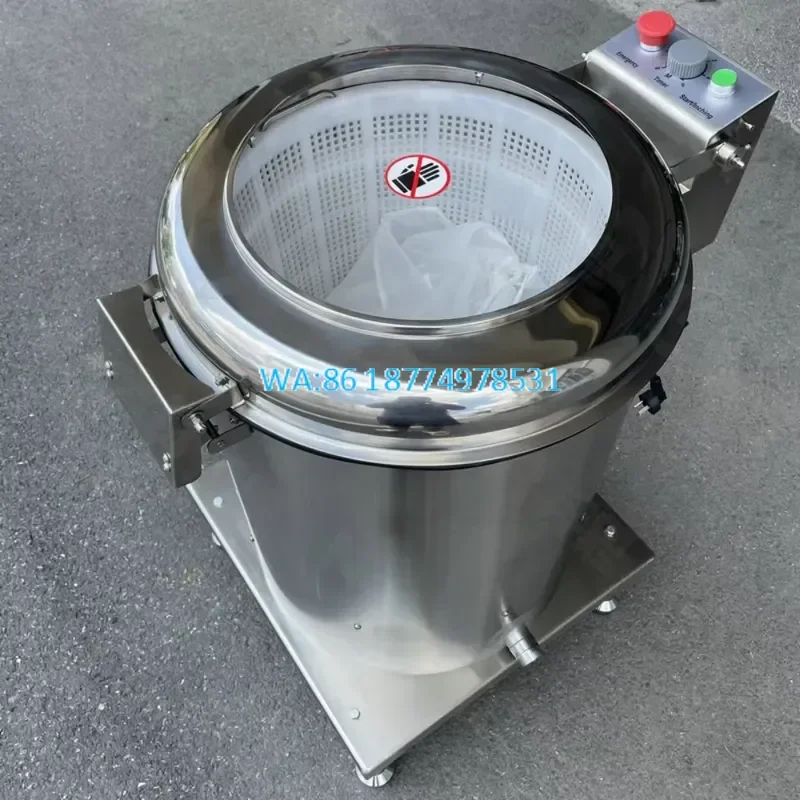 Wmwmnu Automatic Vegetable Water Spinner Chinese Cabbage Potato Chips Dehydrator Spin Dryer for Vegetable Processing
