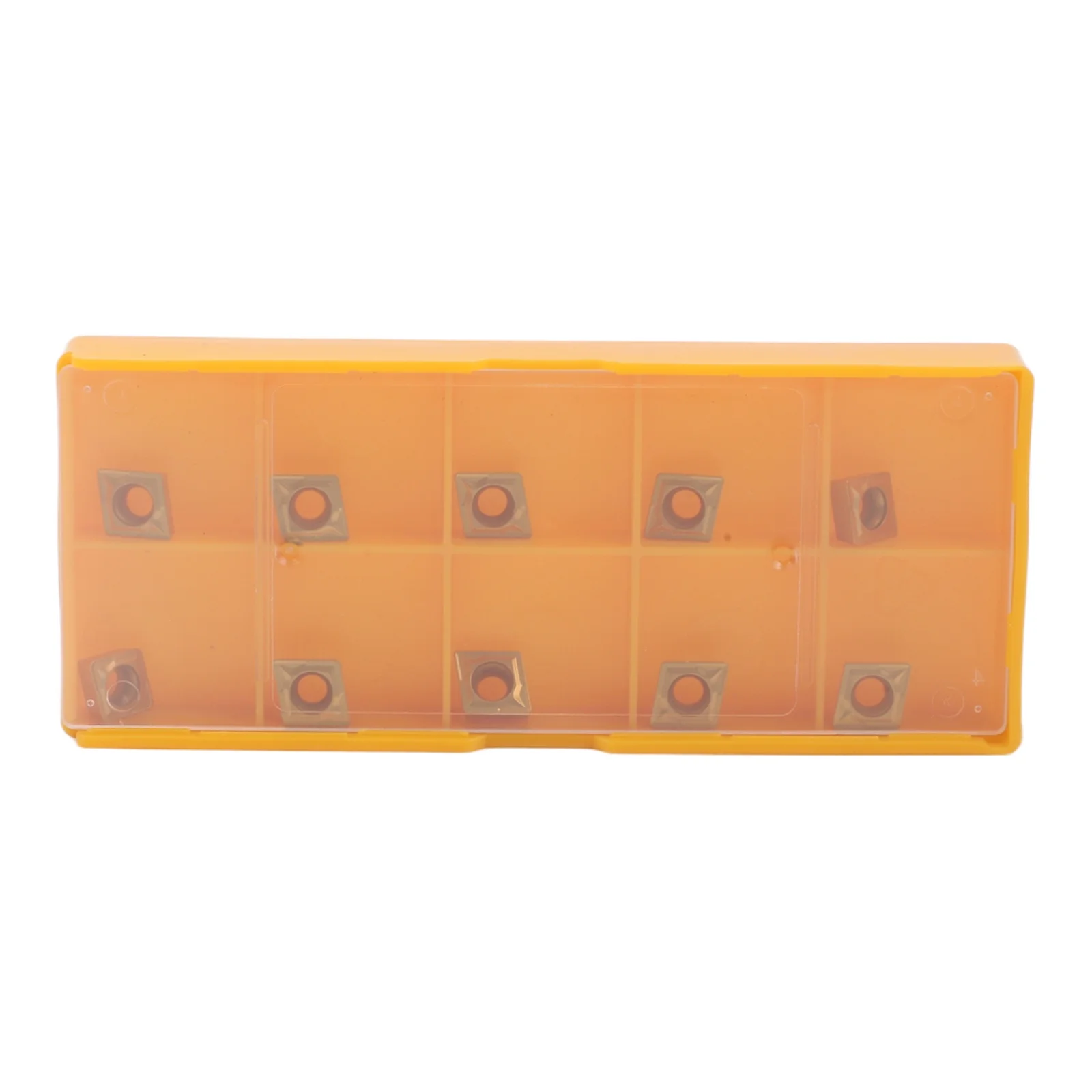 10pcs CCMT 060204 Carbide Inserts US735 Grade CNC Metalworking Tool Set for Finishing and Finishing with Stable Performance