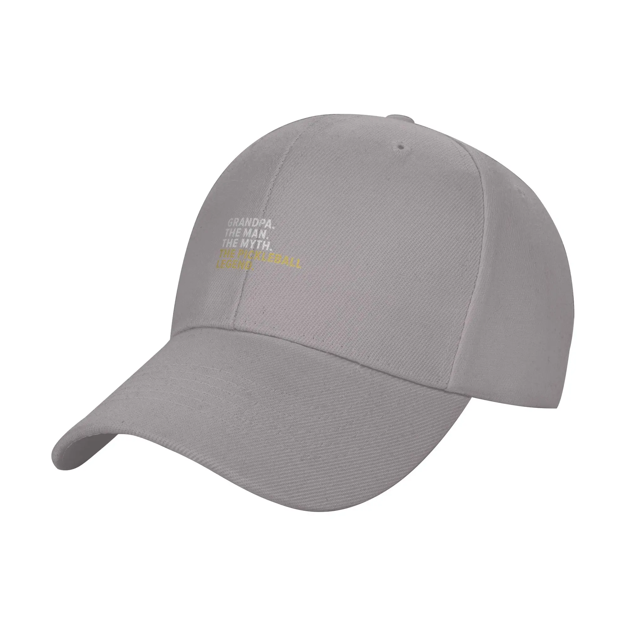 Funny Pickleball For Men - Retirement Pickle Ball Trendy Baseball Cap Photoshoot Prop Metal Buckle Hip Hop Cap