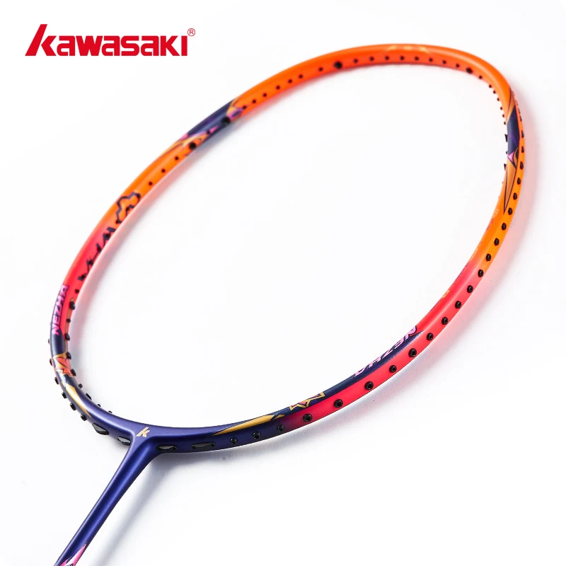 Kawasaki 5U Badminton Racket Professional Super Light Offensive Type High Graphite Badminton Racquet For Training NeZha 35