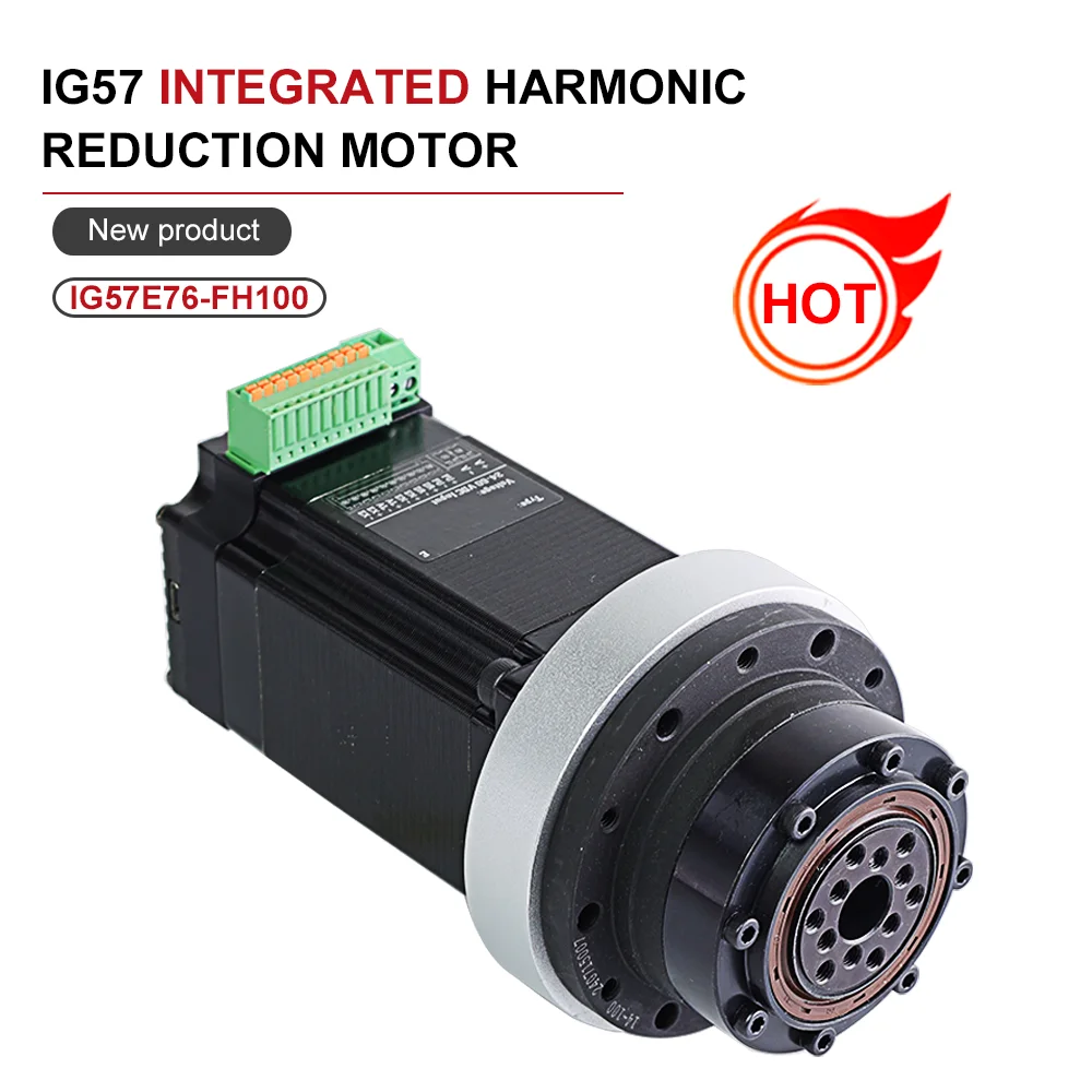 

HANPOSE NWMA23 IG57 Harmonic Drive Integrated High-Precision Geared Motor for Robot Joints, Closed-Loop Drive Integration.
