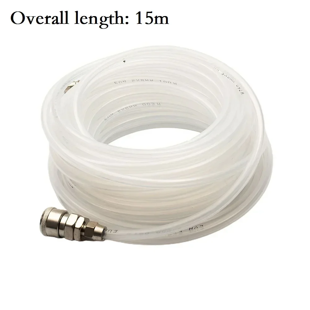 Imagem -06 - Tubo de Poliuretano Flexível o Tubo Pneumático pu Mangueira de Tubo com Conector Ferramentas de Combustível de ar Compressor 10 m 15 m 20m de Alta Pressã