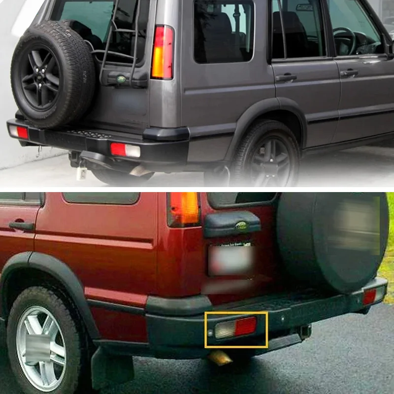 

2 шт. для Land Rover Freelander 1 1998-2004, Discovery II 2003-2004, крышка заднего бампера для стоп-сигнала/противотуманной фары без лампы XFB000720