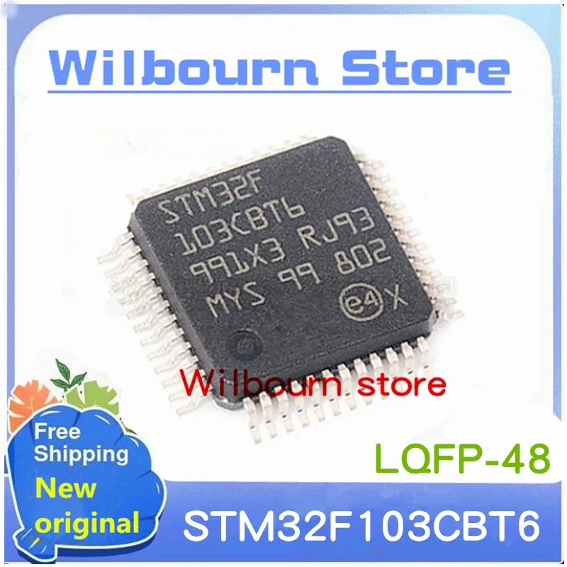 

10PCS~100PCS/LOT STM32F103CBT6 STM32F103CBTb STM32F 103CBT6 LQFP-48 New original