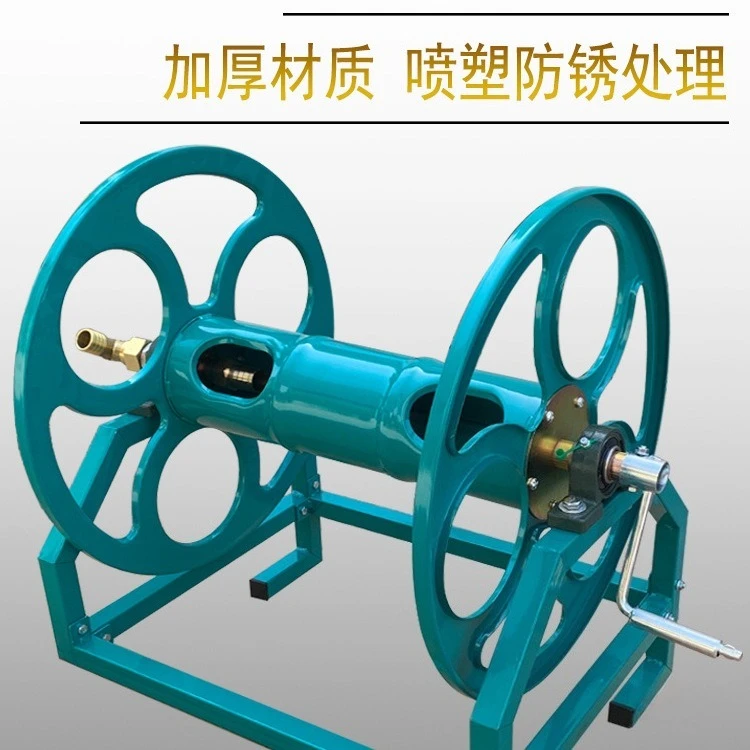 Rolka do rur rolniczych, stojak na rury o dużym przepływie, rolka do nawlekania wody o średnicy 1 cal, rolka do przechowywania wody, rolka do nawlekania, rolka do dozowania dronów, rolka do zbierania.