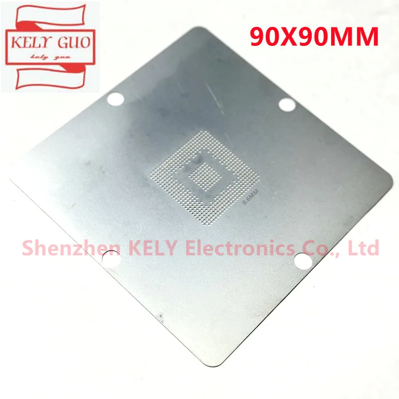 Direct heating 90*90MM 100% accuracy MPC5123VY400B MPC5121YVY400B MPC8270VRMIBA MPC8270 MPC8248 8247 SPC5674 0.6MM BGA stencil