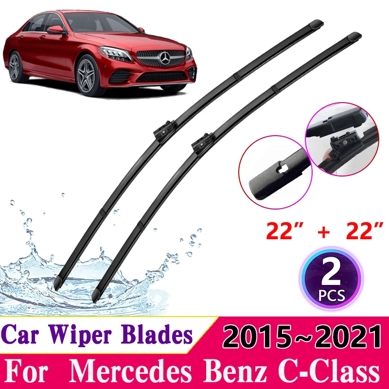 

Car Wiper Blades for Mercedes Benz C-Class W205 Auto Windscreen Windshield Wipers Car Accessories C-Klasse C180 C200 C220 C300