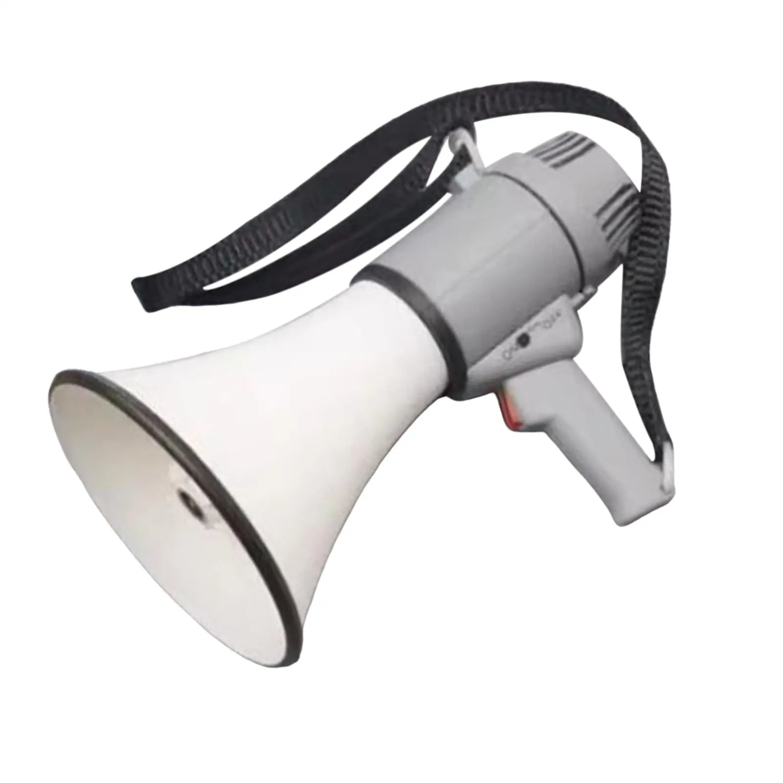 1/6 Scale Megaphone Model Lightweight Handmade Portable Sturdy Miniature Speaker Model for 12'' Action Figures Accessories