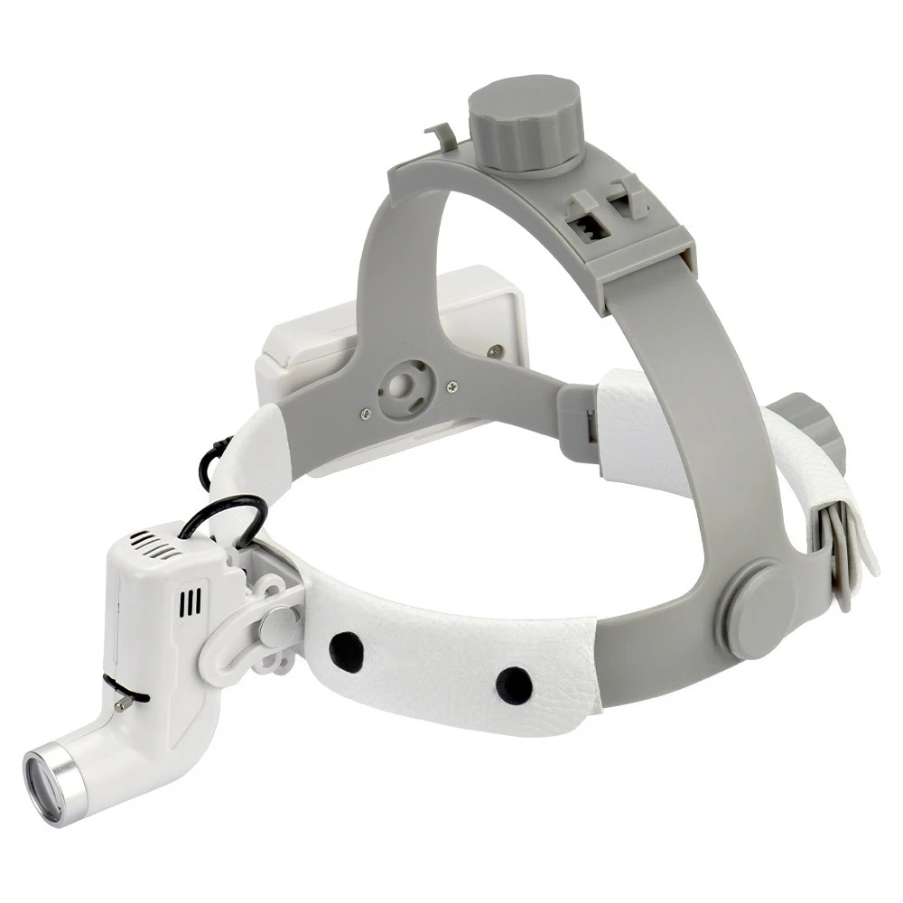 Dental head-mounted magnifying glass for multidisciplinary surgery headlights 3.5 times LED inspection lights Medical 5W
