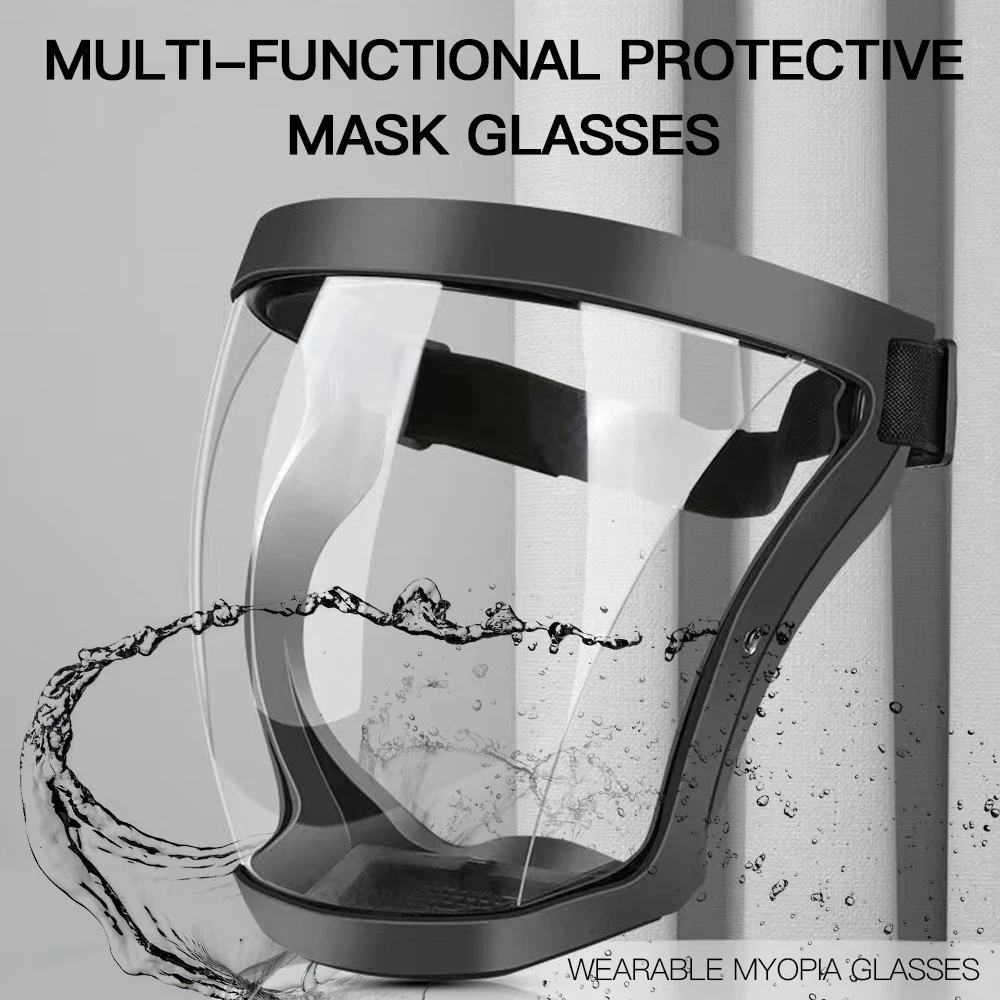 Safety Goggles Full Face Protective Mask For Men And Women Protective Mask Glasses Goggles Full Face Anti-splash Dust Mask