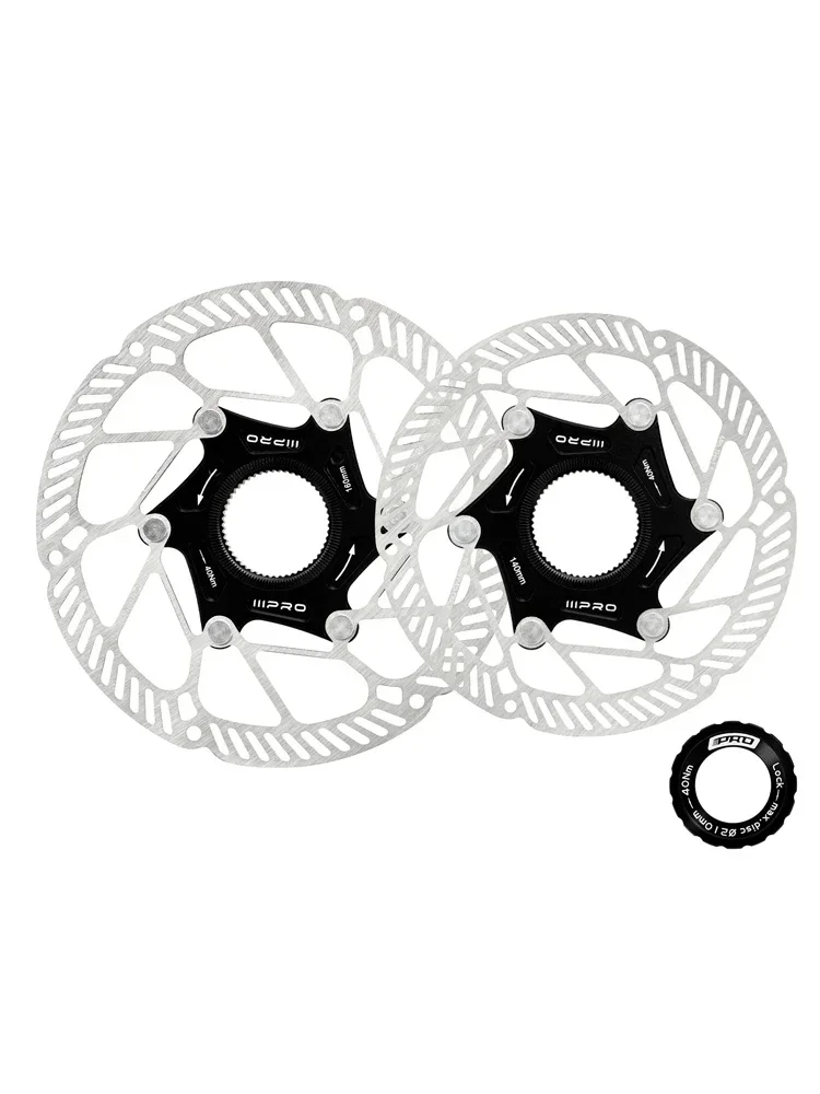 AliExpress NONE IIIPRO disc brake rotor Ultralight Center Lock Disc Brake Rotor 140/160mm 1.8mm Thickness Hollow Disc for Road /MTB Bikes