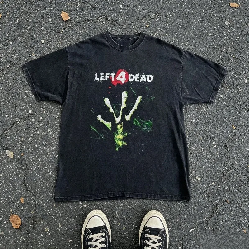 Y2K Style Y2K Aesthetic Men's T-shirt Summer New Item Unisex High Street T-shirt