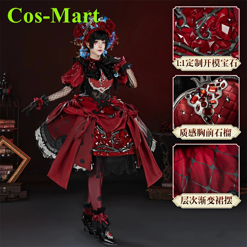 Cos-Mart identité V Miss grenade petite fille Cosplay Costume recollection robe survivants Hallowmas noël femmes