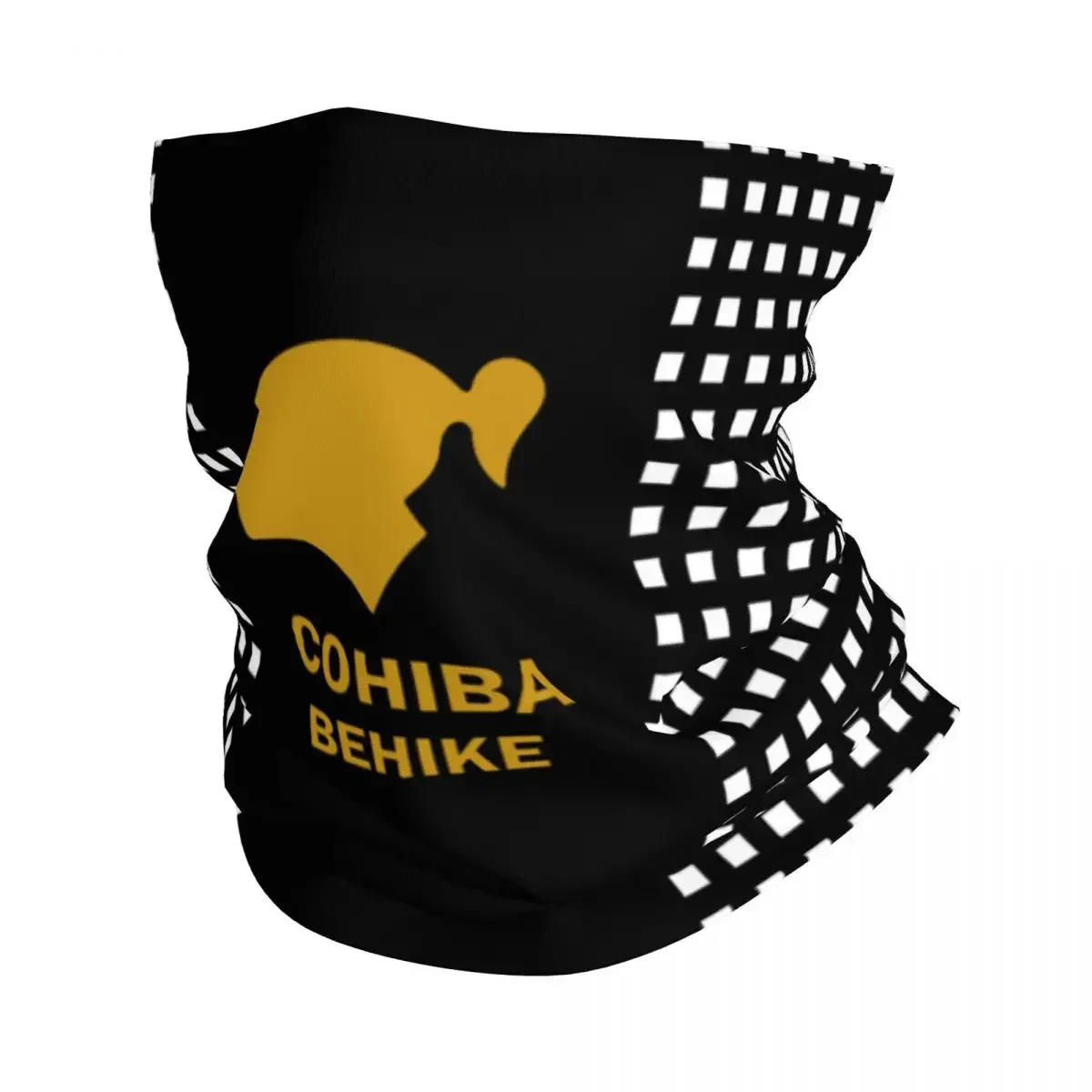 Cuban Cohiba Cigars Winter Neck Warmer Women Windproof Wrap Face Scarf for Hiking Gaiter Headband