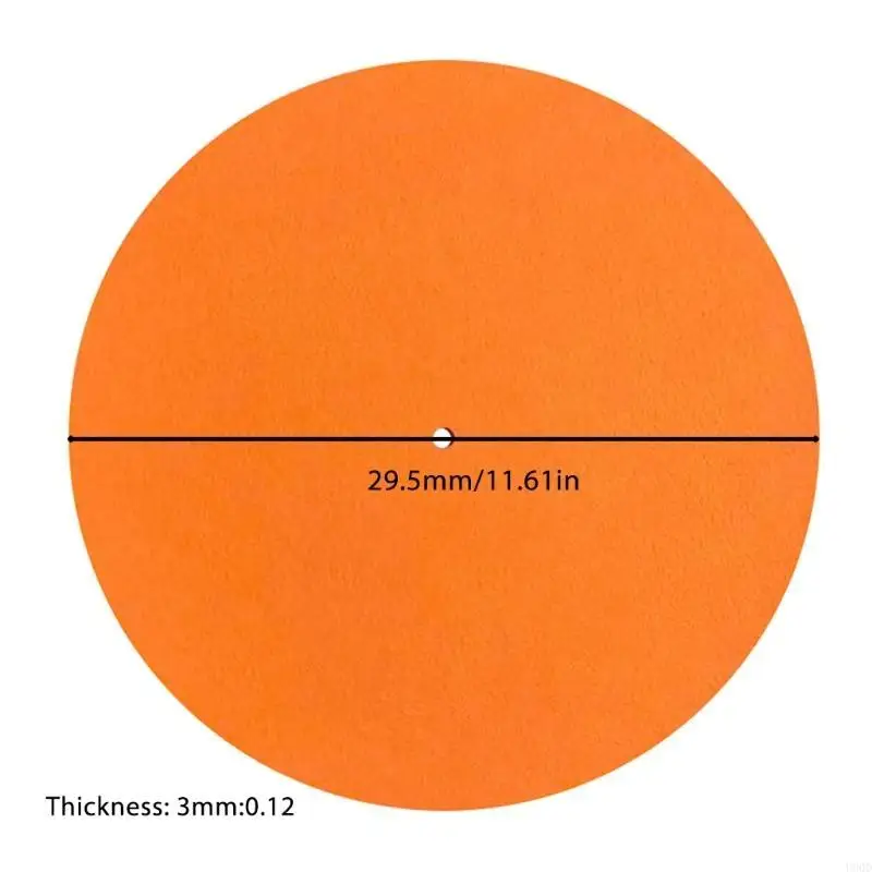 2025 Nuevo tocadiscos Slipmat para vinilo para reproductores discos más estrictos