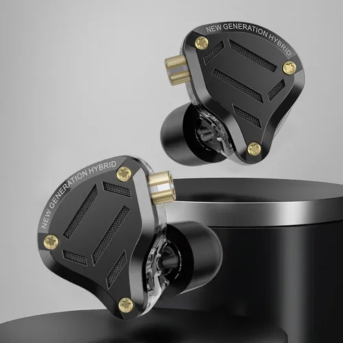 Imagen 2 del producto KZ ZS10 Pro 2 controlador dinámico de alto rendimiento auriculares de Metal HIFI en la oreja auriculares bajos cancelación de ruido juego de música auriculares con cable