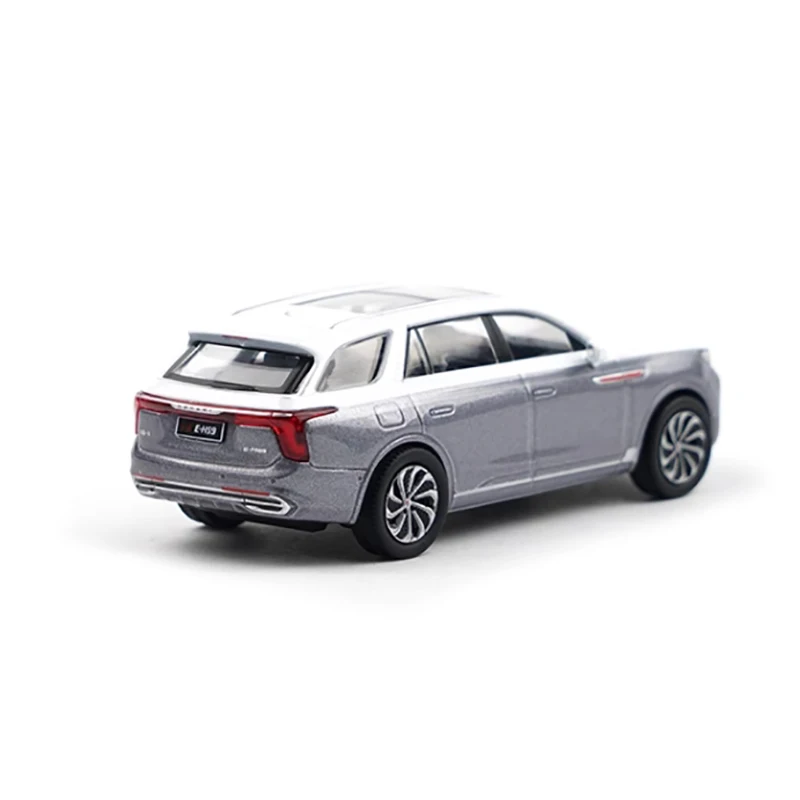 Diecast 1/64 Scale Hongqi E-HS9 Alloy Classic Car Model Finished Product Simulation Toy Collection Static Model Display