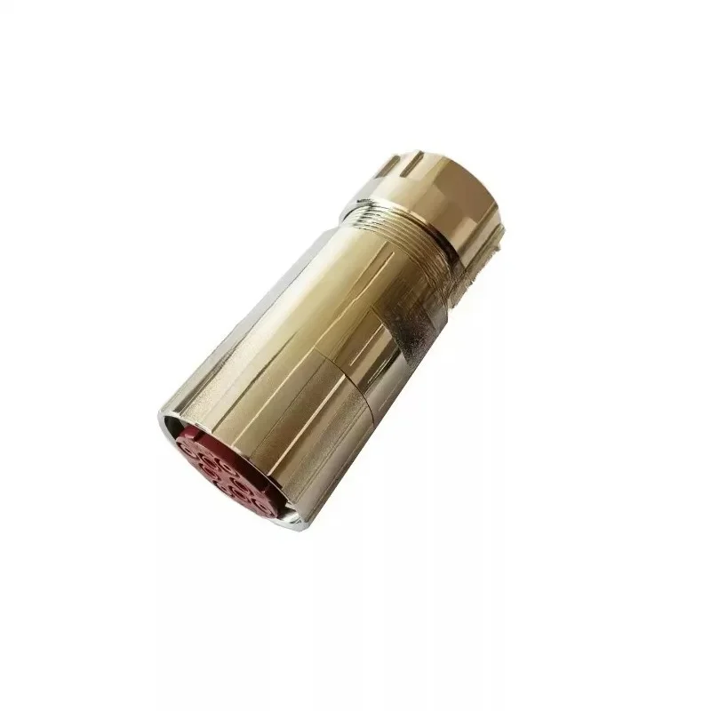 M40 8-Pin Angled Male Plug 6-Hole Straight Female Connector Servo Motor Power Cord 6FX2003-0LU10