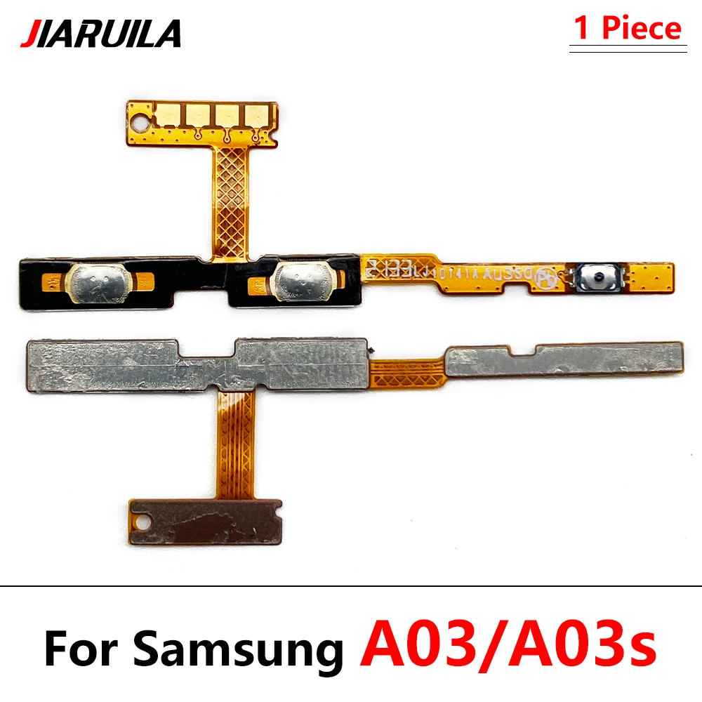 50Pcs, Power On Off Volume Side Button Key Flex Cable For Samsung A02 A02S A22 A32 A52 A72 A03s A03 A04 A04s A33 A53 A73 5G 4G