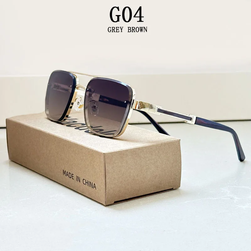 ZUIDID 2025 quadratische Sonnenbrille Männer Luxus Vintage Sonnenbrille Frauen Trendy Retro Mode Gläser Gafas De Sol Hombre Lunette Soleil Femme 4
