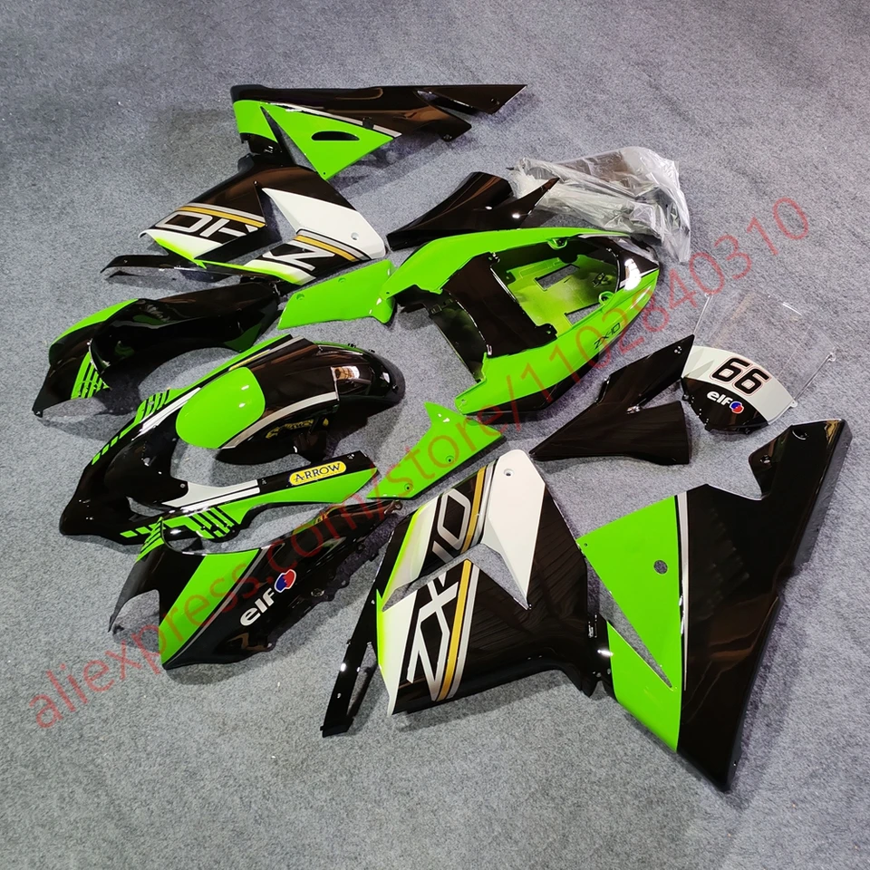Kawasaki ZX10R 2004-2005 Full Fairing Kit Injection Molded