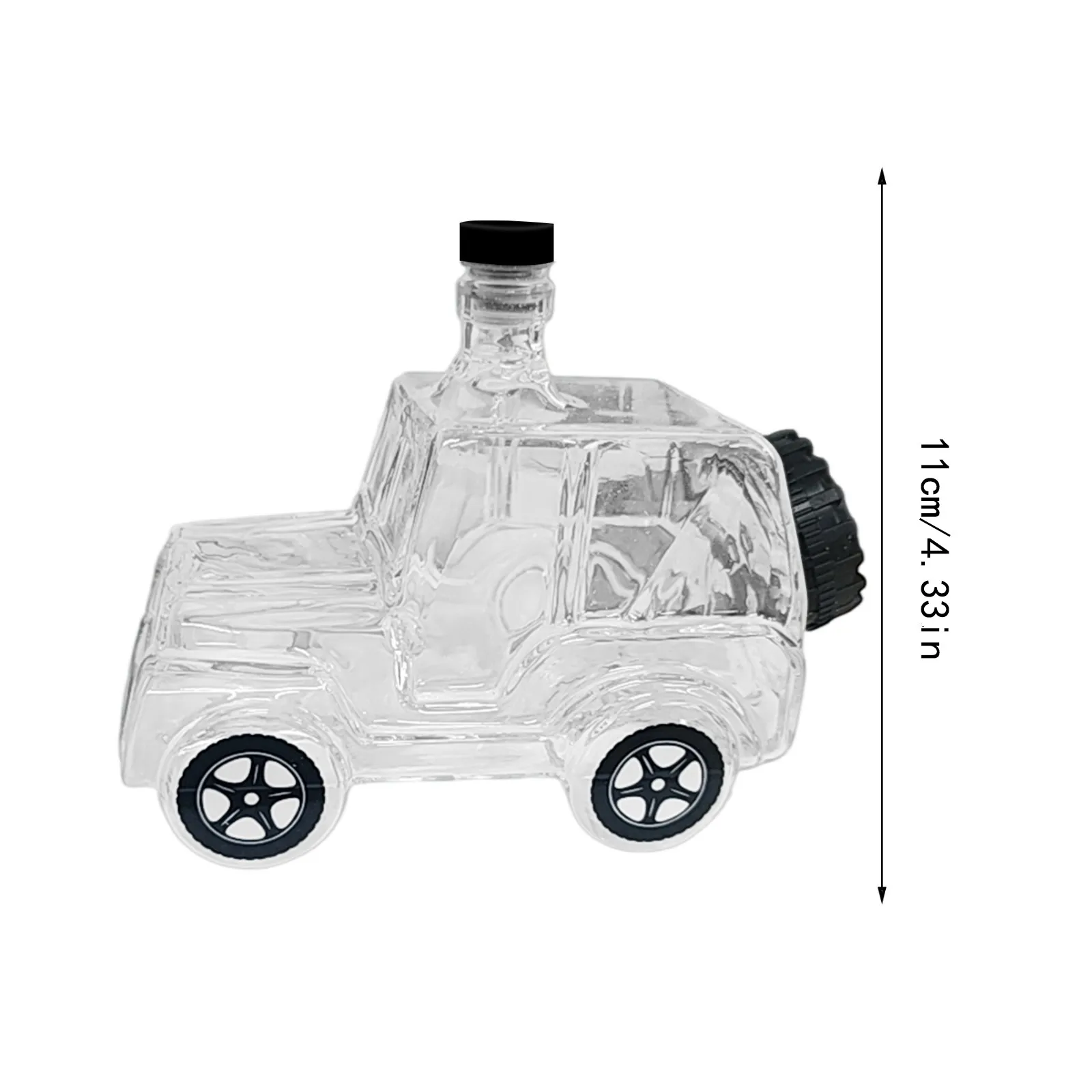 مضحك شاحنة سيارة ويسكي الزجاج الدورق فريد جرة زجاجة النبيذ لجد أبي الزوج عشاق الويسكي الهدايا ديكور المنزل #3