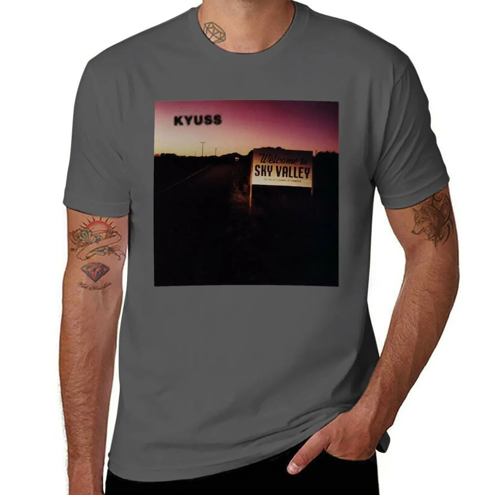 

Kyuss Original T-Shirt Street Art Print Tee Shirt