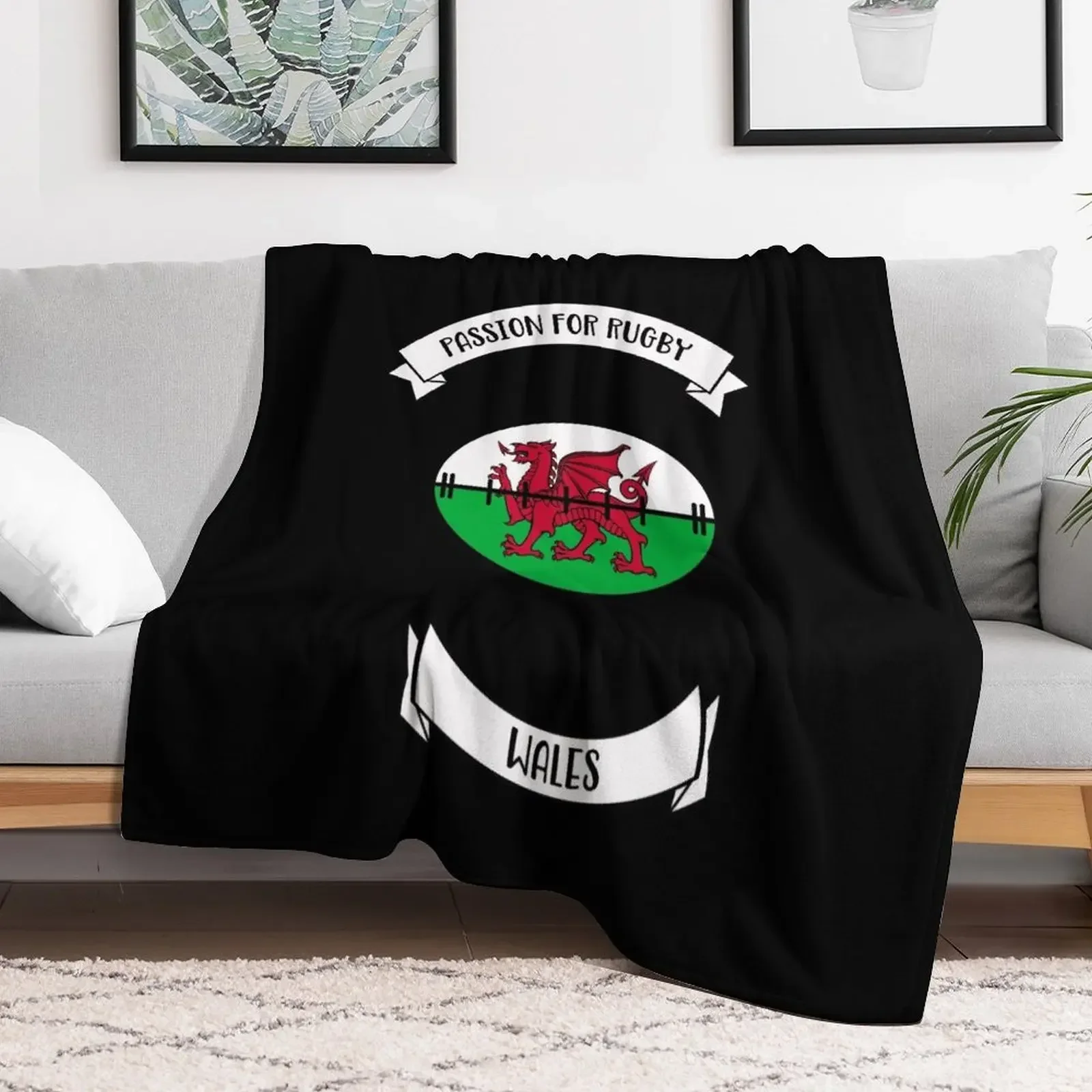 

Welsh Rugby Design Throw Blanket Thermals For Travel for sofa Blankets for winter Polar blankets and throws Cute Blankets