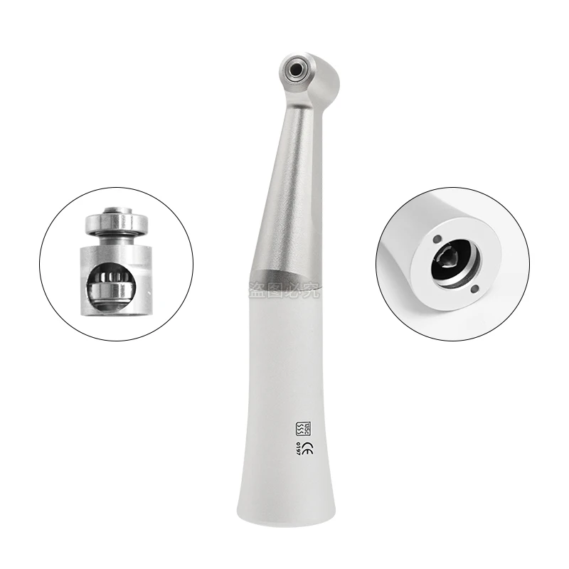 Dental Low Speed Contra Angle Mini Air Motor 4 Holes Available for Dentist Straight Handpiece Kit Low Speed Contra Angle  4 Hole