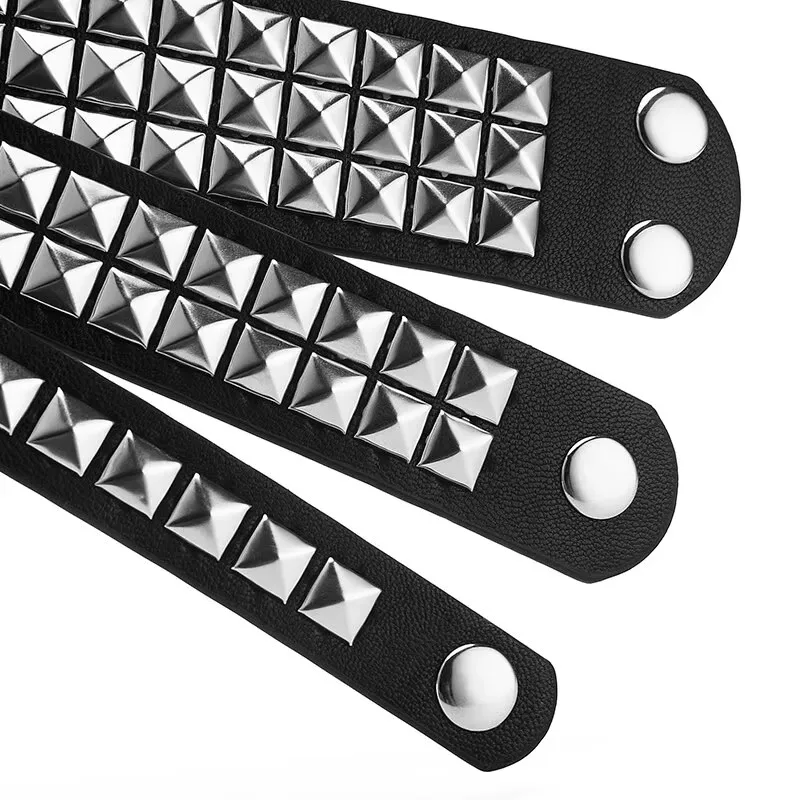 2024New Platz Perle Niet Gürtel Metall Pyramide Gürtel Männer und Frauen Punk Hardware Jeans Gürtel Y2K Gürtel Designer Gürtel frauen gürtel – Detail 5