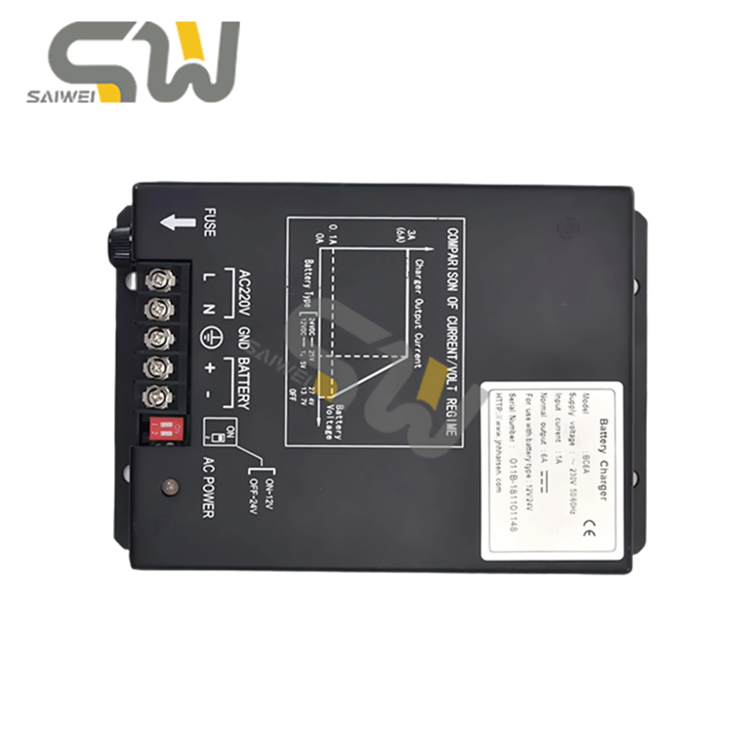 

HARSEN BC3A/BC6A Diesel Generator Battery Charger | Smart Float Charger | Reliable Power Supply | Durable Performance