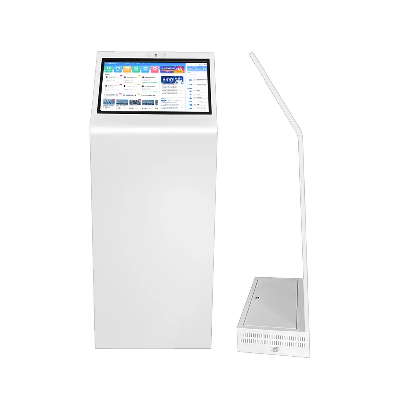 كشك المطعم مع الطابعة الحرارية والماسح الضوئي الخدمة الذاتية لأجل الطعام وأكشاك الدفع والطلب السريع للخدمة