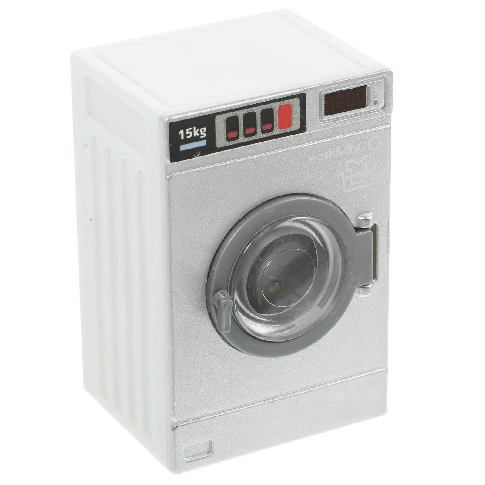 Miniature Washer Dryer Plastic Small Washing Machine for Mini Laundry Room Mini House Decoration Furniture Miniature Furniture