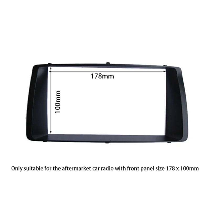 Car Radio Fascia for 2001-2006 DVD Stereo Frame Plate Adapter Mounting Dash Installation Bezel Trim