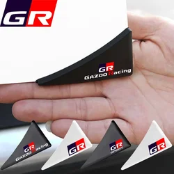 GR Gazoo Racing Car Door Edge Anti Scratch Collision Sticker Corner Protection Silicon Rubber Sticker For Toyota GR Sport