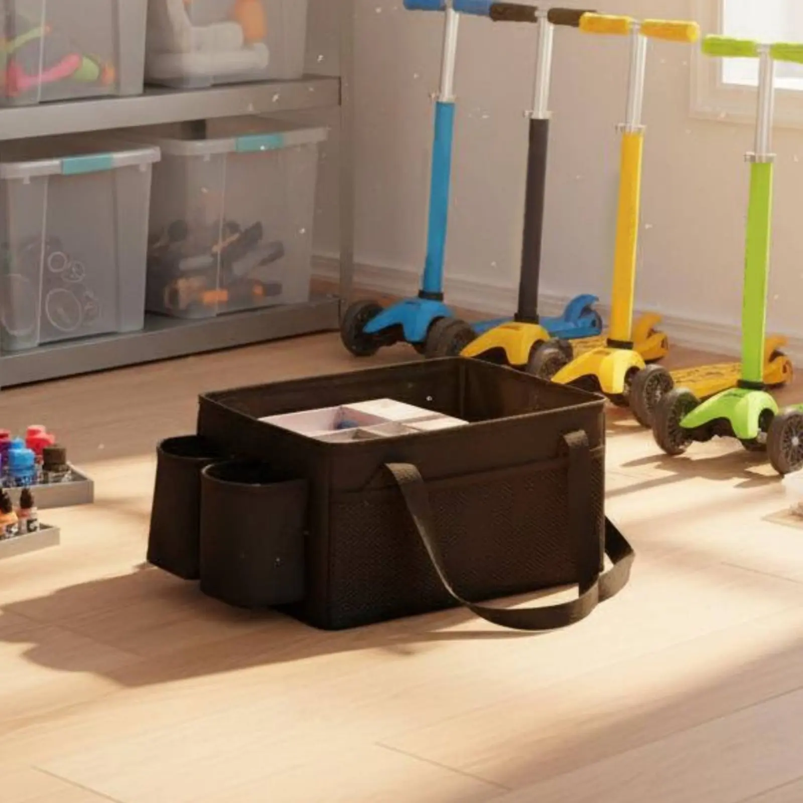 kids-toy-car-organizer-foldable-backseat-storage-container-with-drink-holders-for-parents