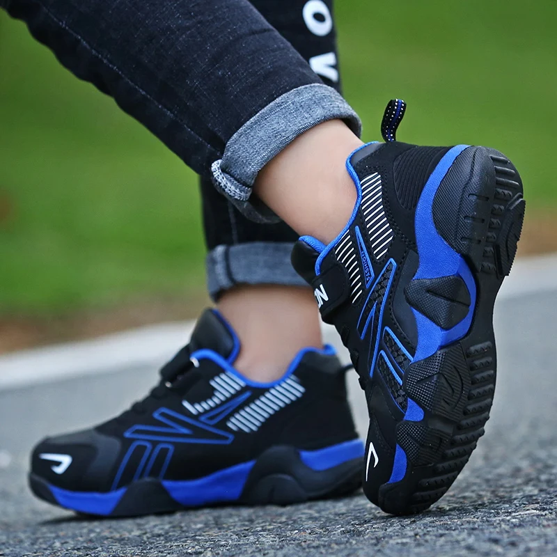 Children Boys Shoes School Sports Fashion Leather For Kids Tennis Casual Sneakers Children's Girls Outdoor Running Walking Shoe