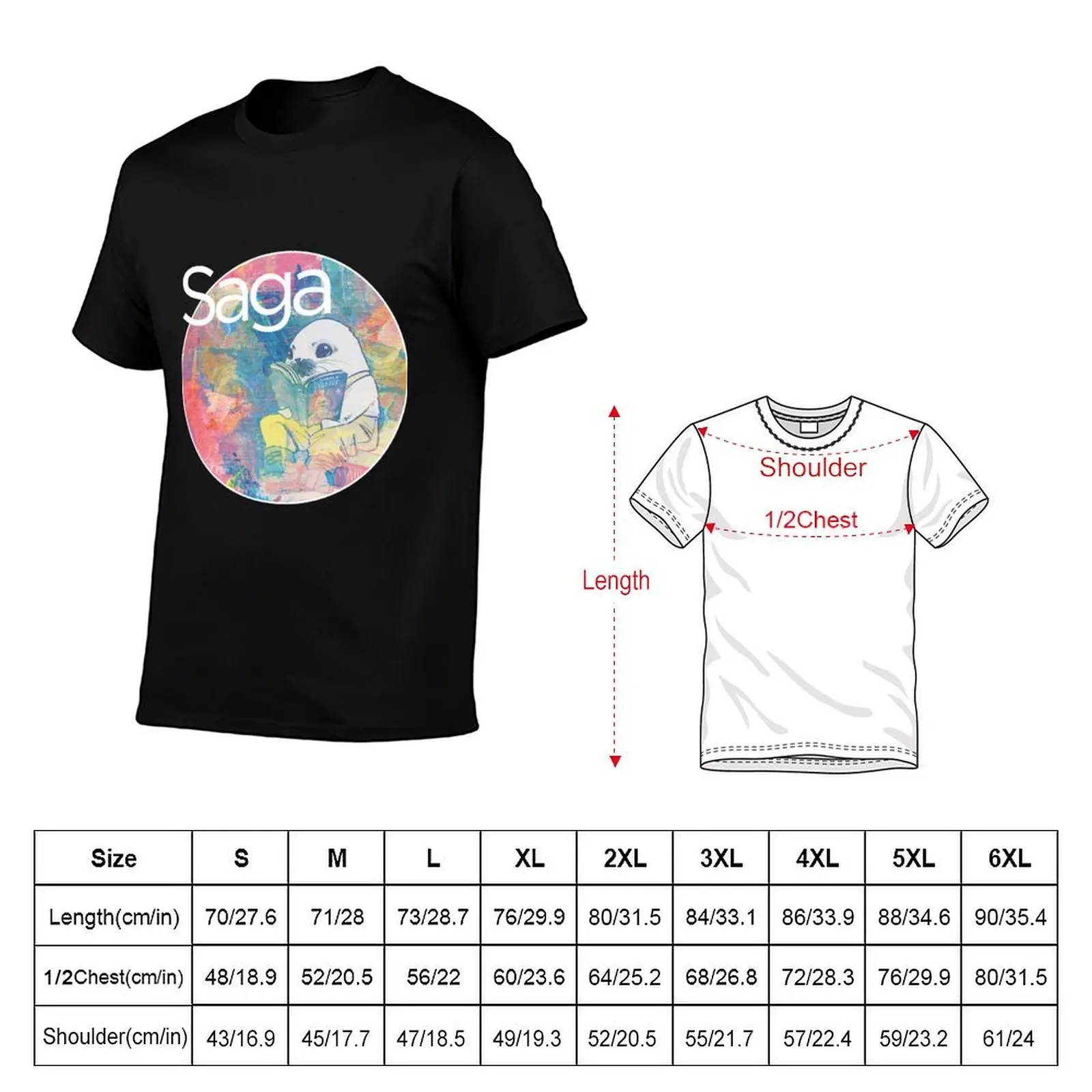 Ghus T-Shirt Simple Casual Short Sleeve Cotton T-Shirt