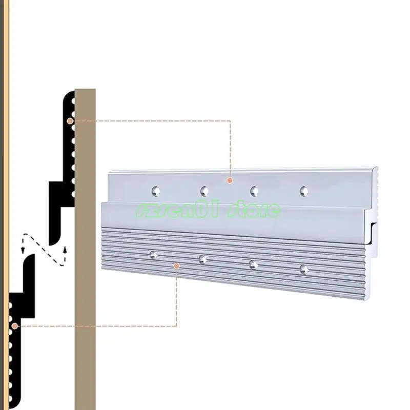 G32A French Cleat Picture Picture Hanger Metal Mounting Brackets Hanging Picture Hanger Aluminium Z Langer for Photo Frame #5