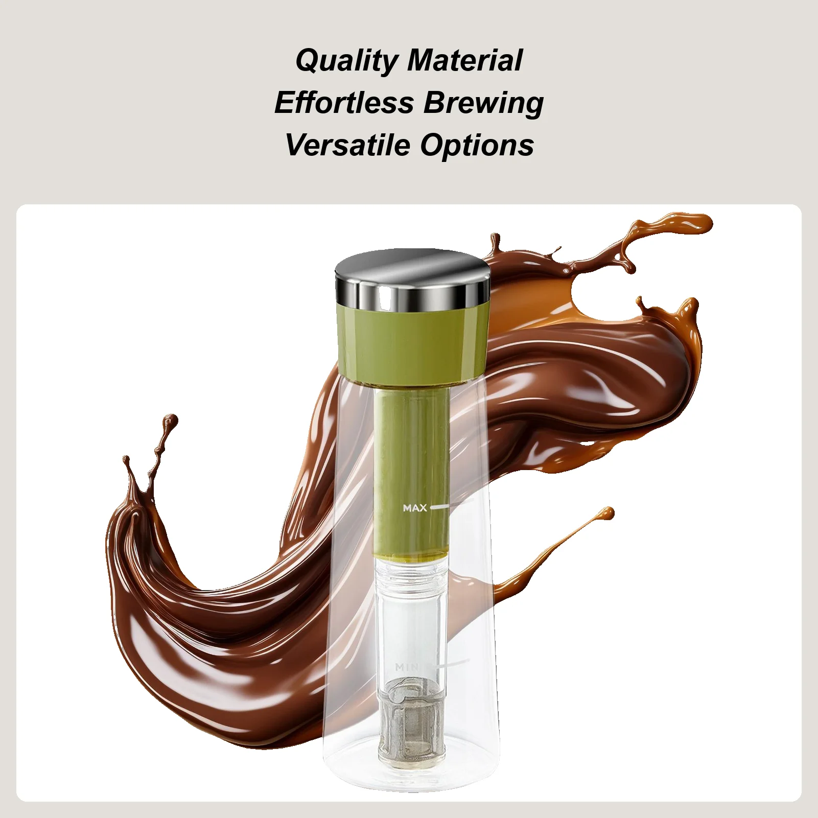 

Glass Cold Brew Pitcher Cold Brew Tea Pot 750ml Portable Water Pot Iced Coffee Pitcher For Family Daily Use Picnic Camping