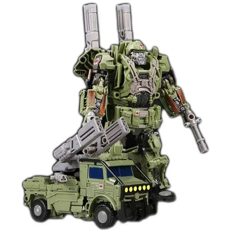 In Stock Transformation Toy BMB H6001-6 Hound Masterpiece Movie Model KO SS ABS 18cm Action Figure Toy Collection Gift